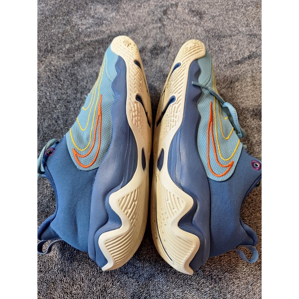 Nike Giannis Immortality 4 GS Sneaker Shoes 6Y Denim Turquoise FZ6734-400 - Picture 8 of 12